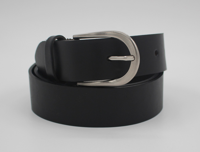 Ceinture en cuir noir