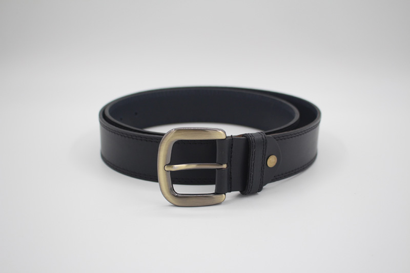 Ceinture en cuir bleu – Image 2
