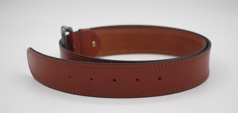 Ceinture en cuir camel – Image 2