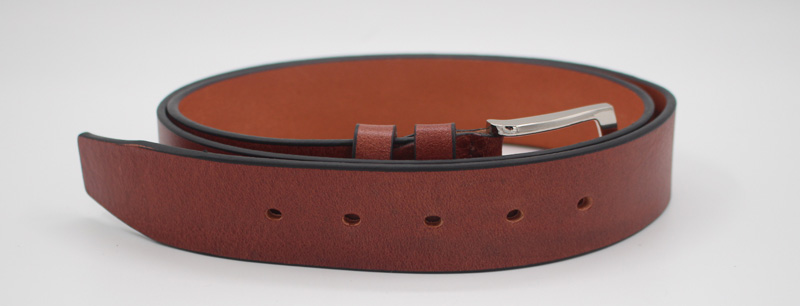 Ceinture en cuir marron – Image 2