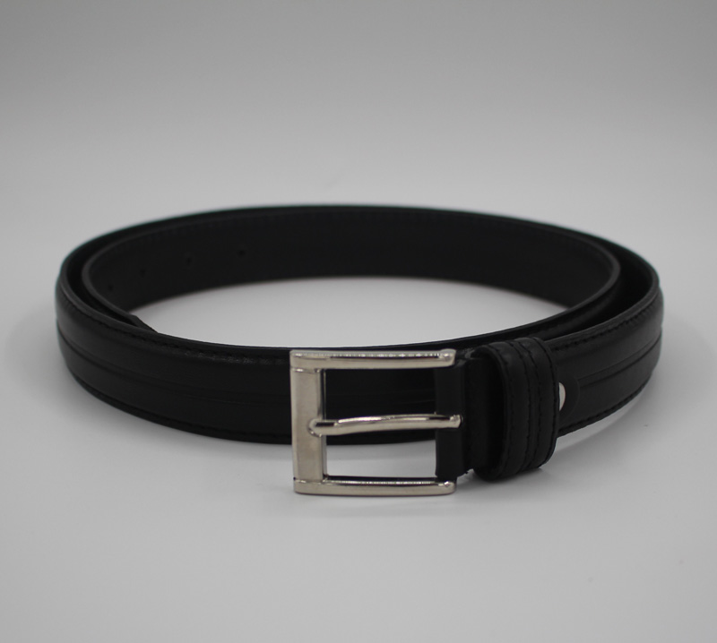 Ceinture en cuir noir – Image 3