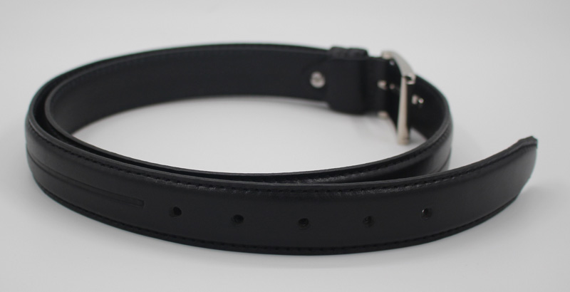 Ceinture en cuir noir – Image 2