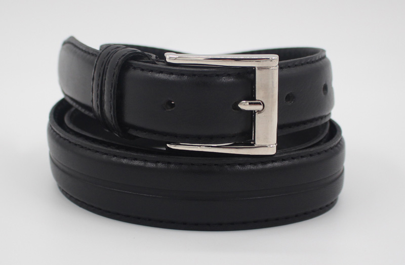 Ceinture en cuir noir