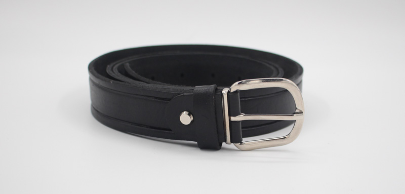 Ceinture en cuir noir – Image 3