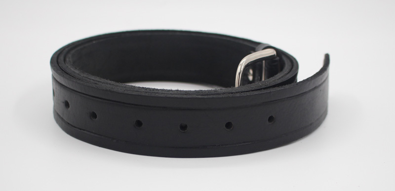 Ceinture en cuir noir – Image 2