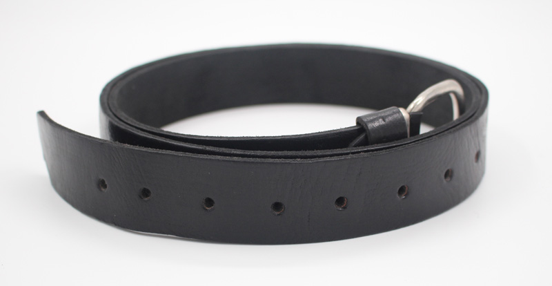 Ceinture en cuir noir – Image 2