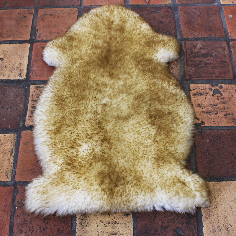 Peau de mouton beige