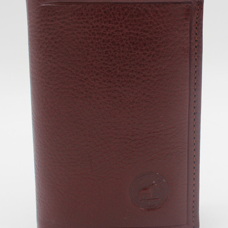 Porte carte cuir vachette marron