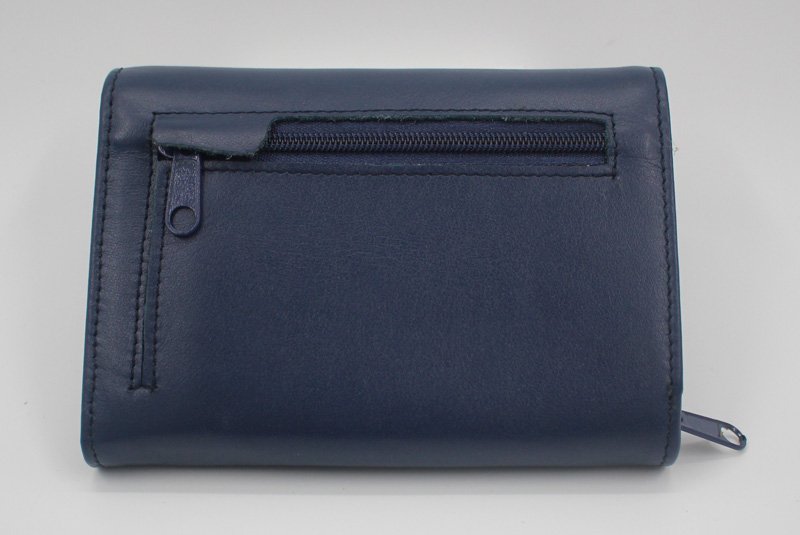 Portefeuille cuir vachette rouge – Image 2