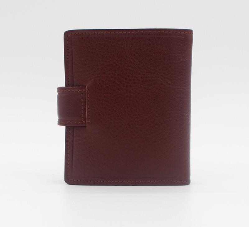 Portefeuille cuir vachette marron – Image 2
