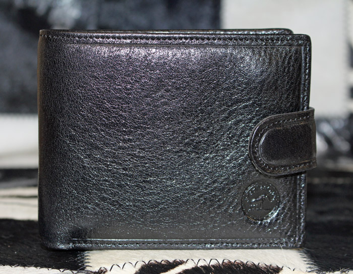 portefeuille cuir vachette noir
