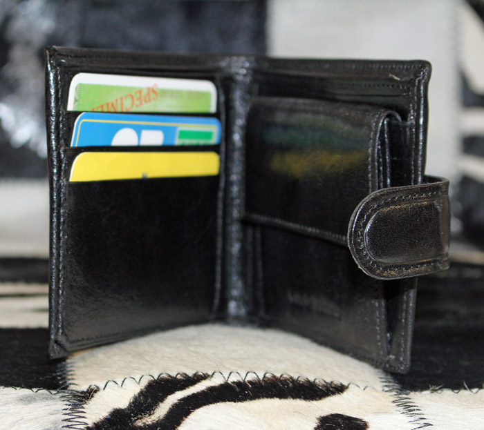 portefeuille cuir vachette noir – Image 2