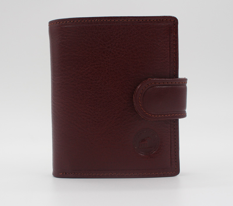 Portefeuille cuir vachette marron