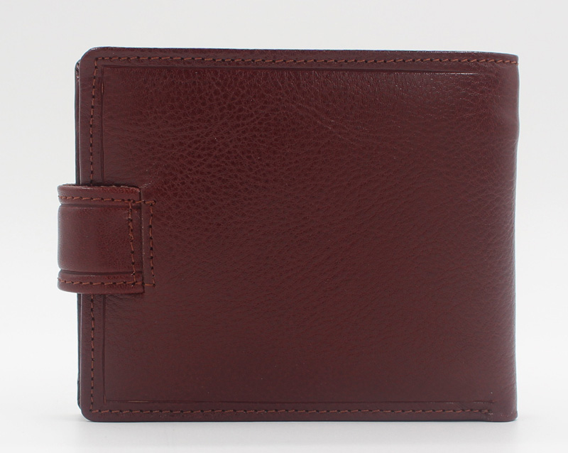 Portefeuille cuir vachette marron – Image 2