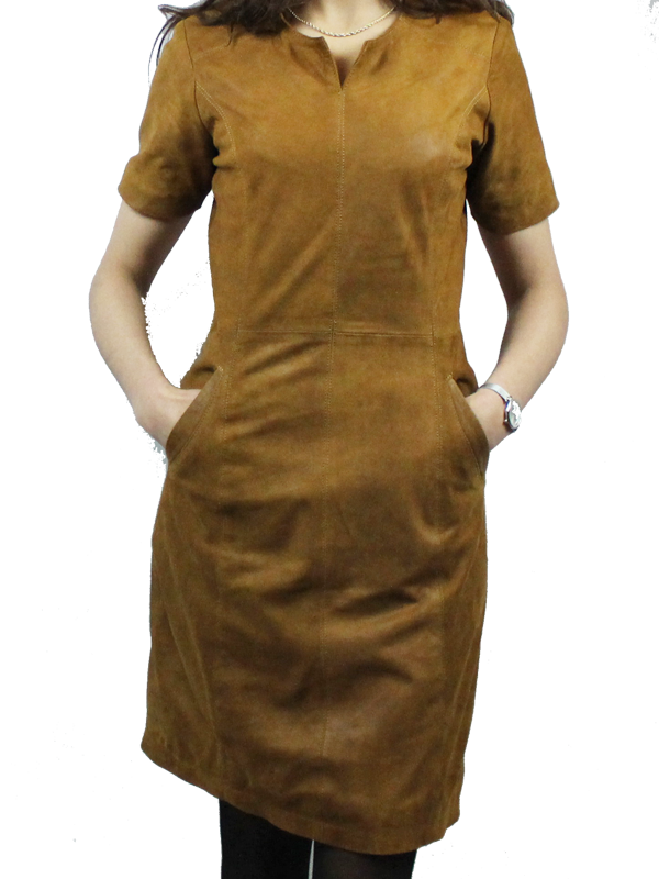 robe en cuir