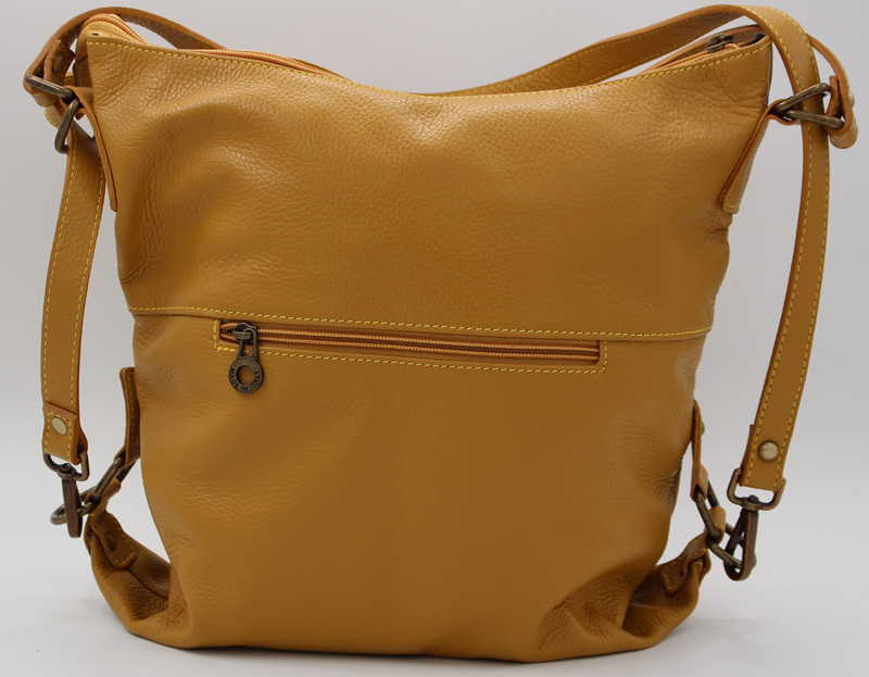 Sac en cuir vachette jaune – Image 3