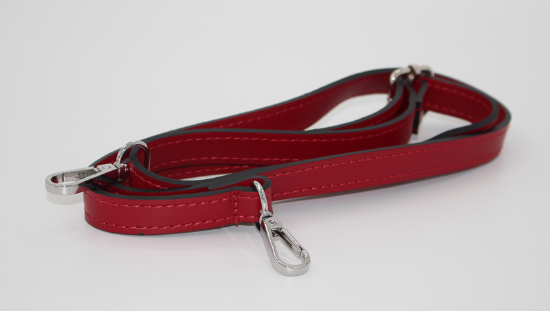 Sac à main en cuir vachette rouge – Image 3