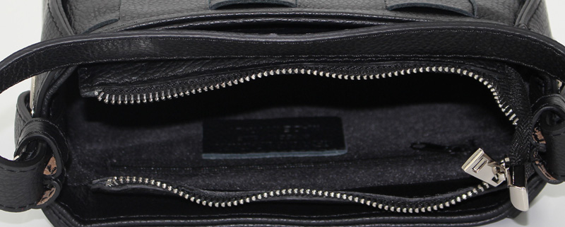 Sac à main en cuir noir – Image 4