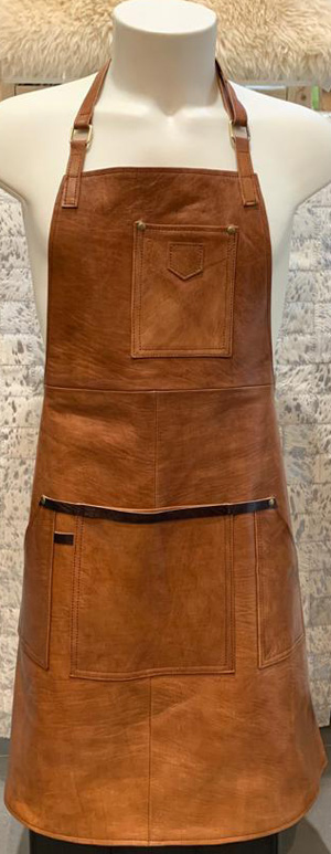 tablier en cuir