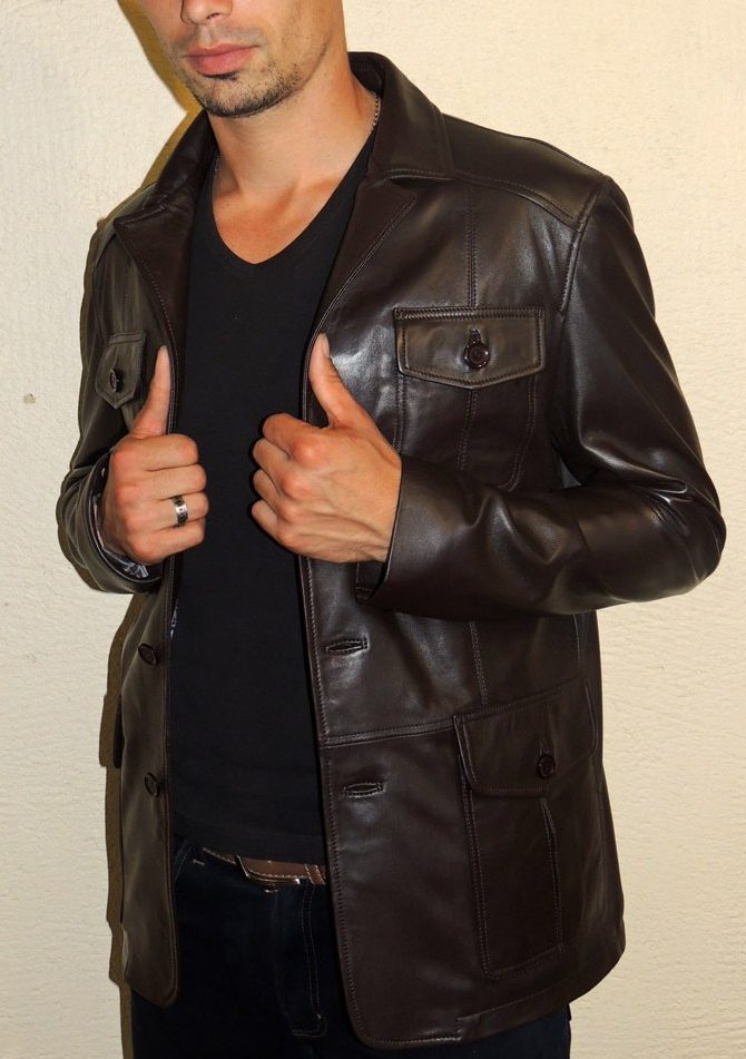 Vestes en cuir
